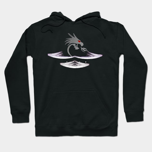 Dragon art design Hoodie by Dilhani